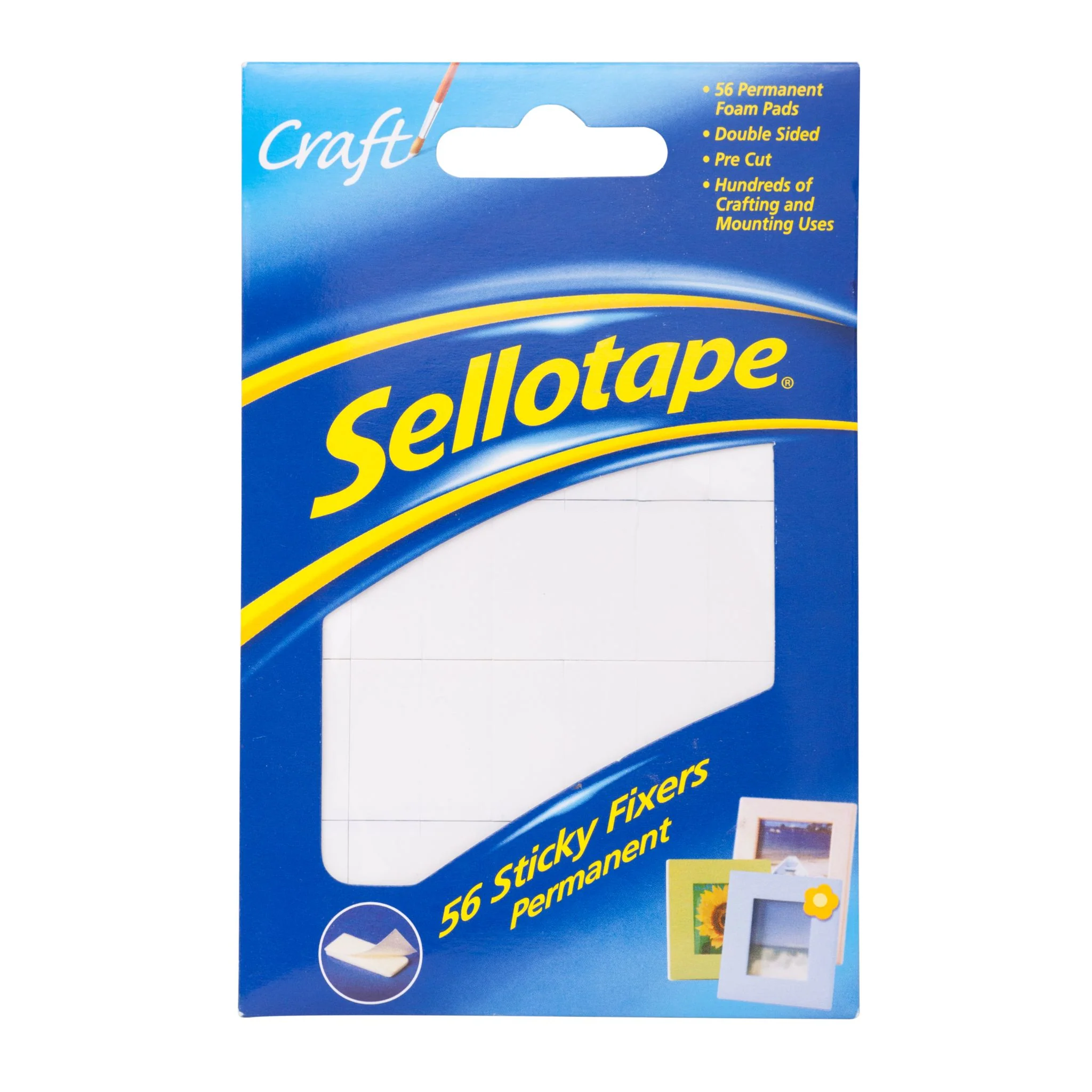 Sellotape Sticky Fixers 56 Pads - Nail Gallerys