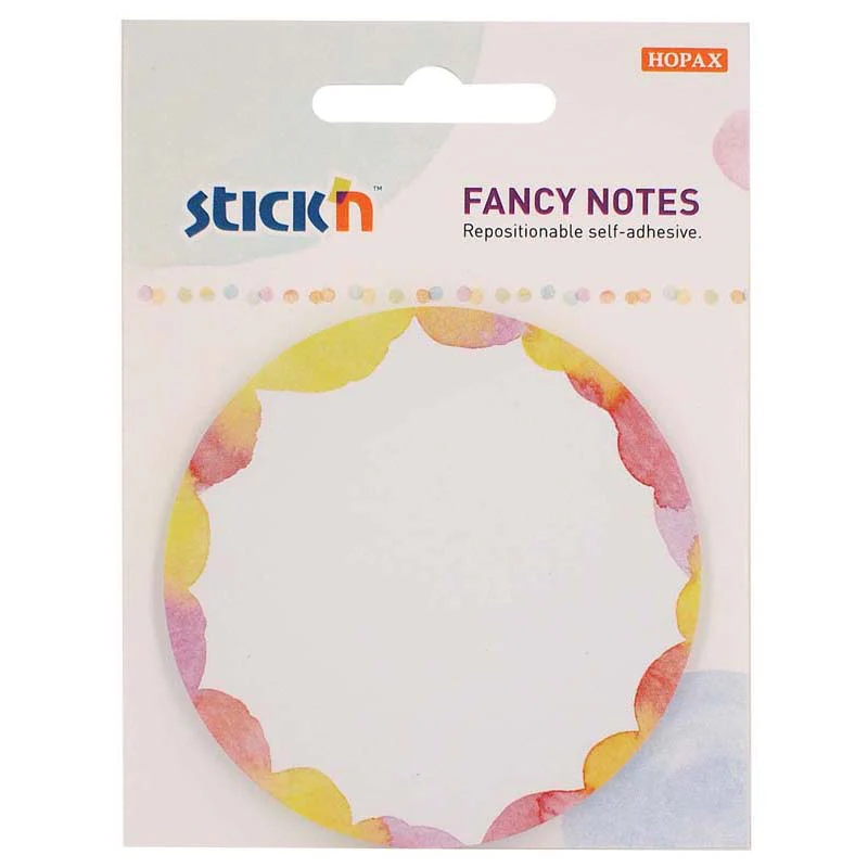 Stick'n Fancy Notes Circle 70x70mm 30 Sheets - Nail Gallerys
