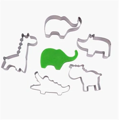 Anthony Peters Metal Cutters - Jungle Animals Set Of 5 - Nail Gallerys