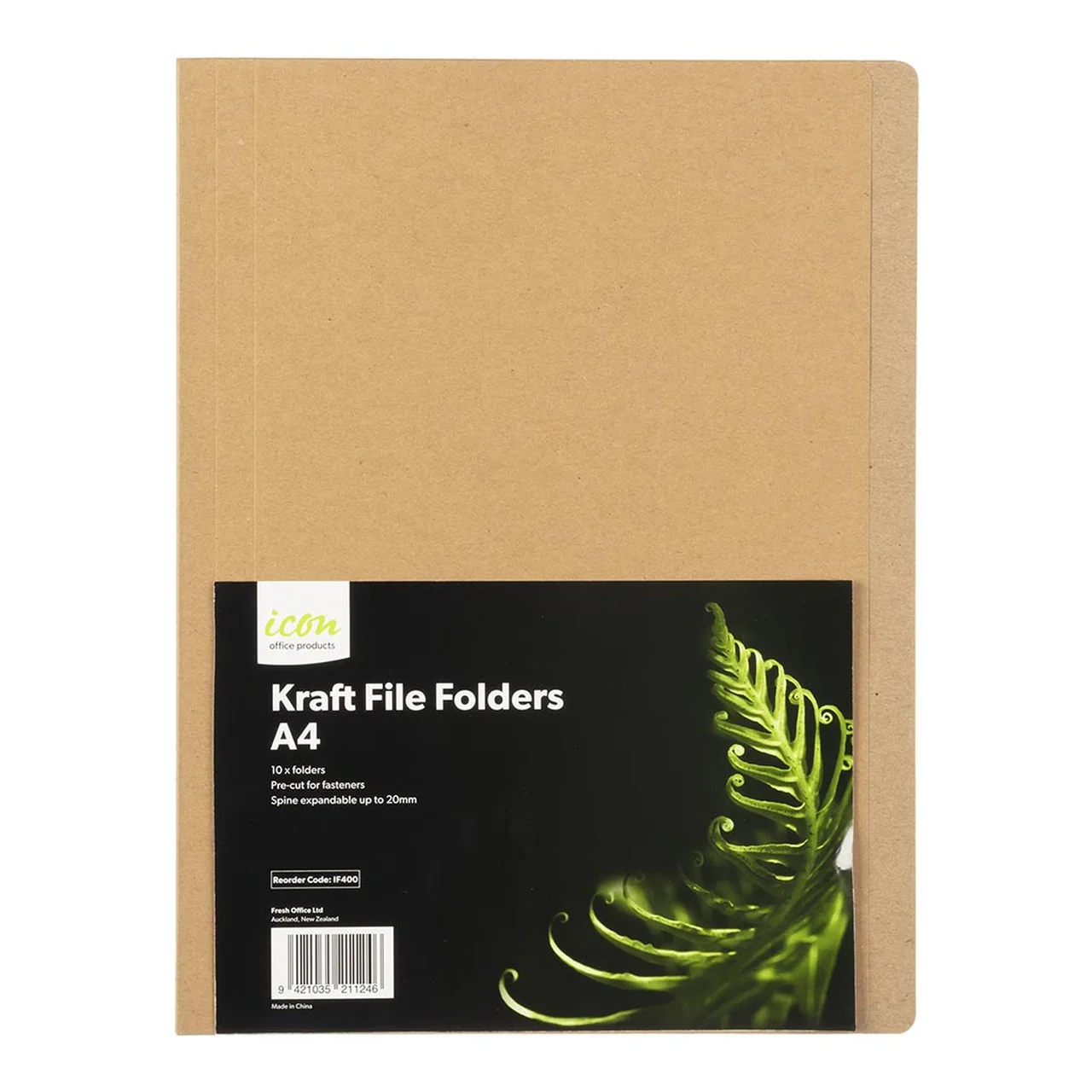 Icon Kraft File Folders A4 - Nail Gallerys