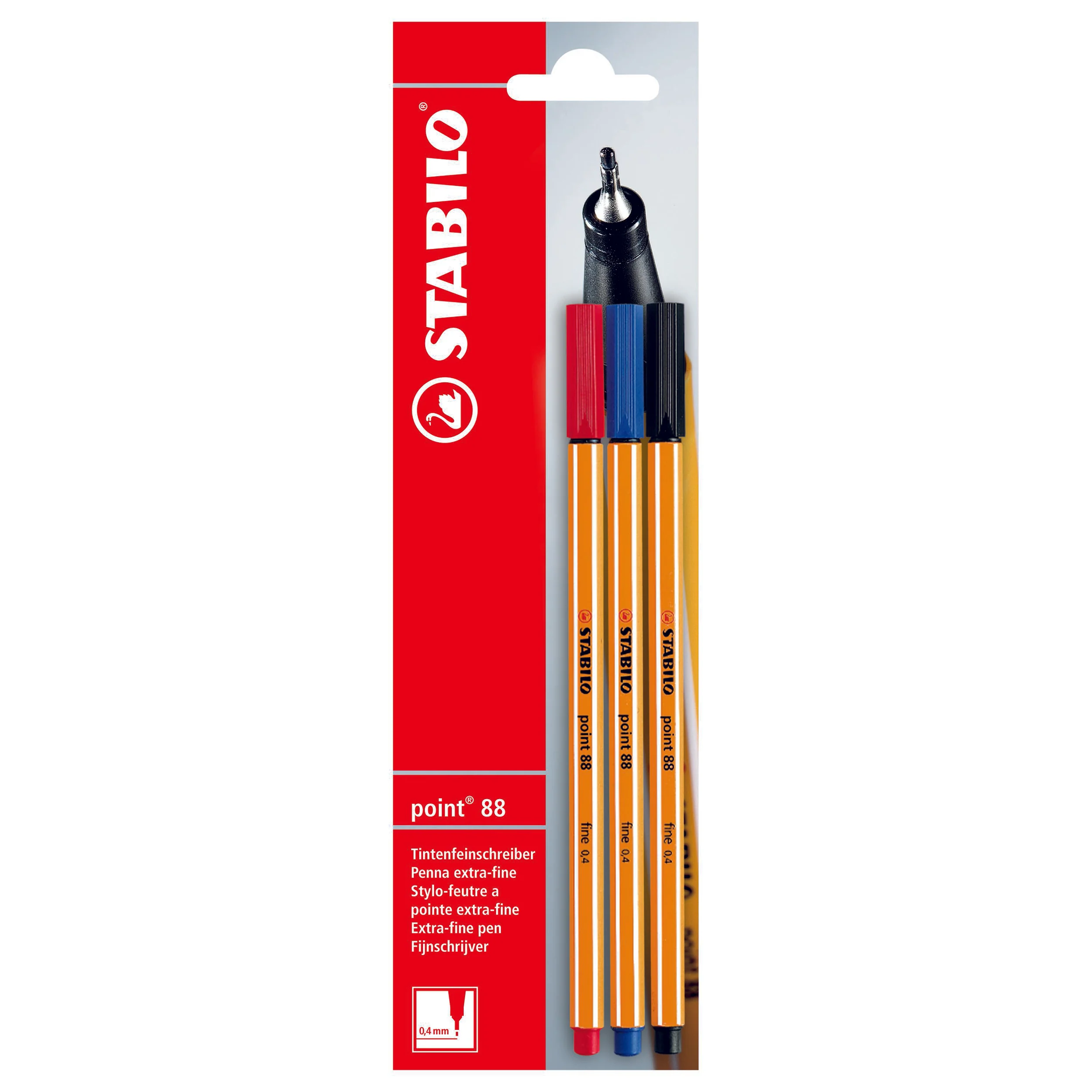 Stabilo Point 88 Fineliner Assorted - Nail Gallerys