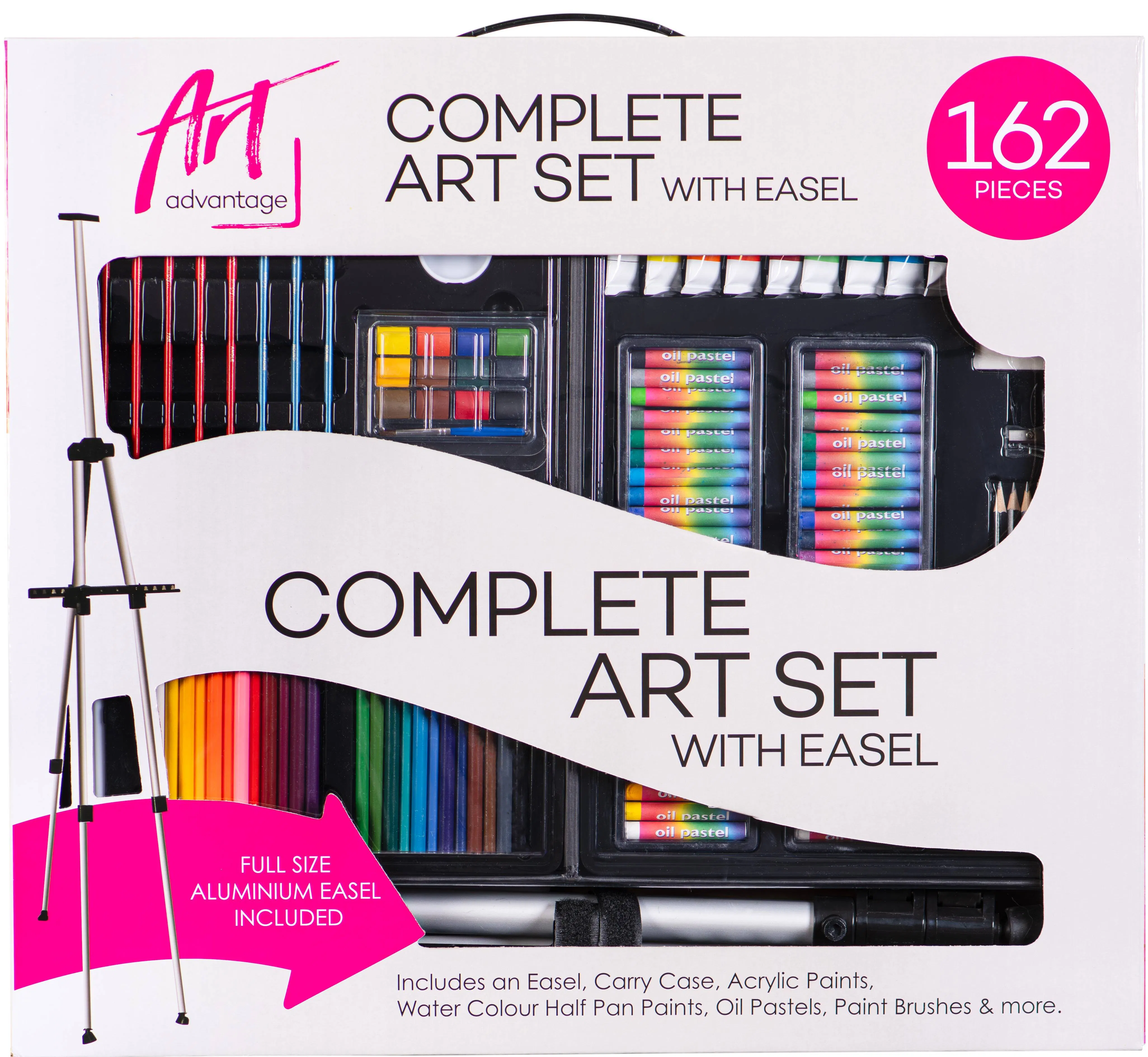 Art Advantage 127 Piece Jumbo Mixed Media Art Set - Nail Gallerys