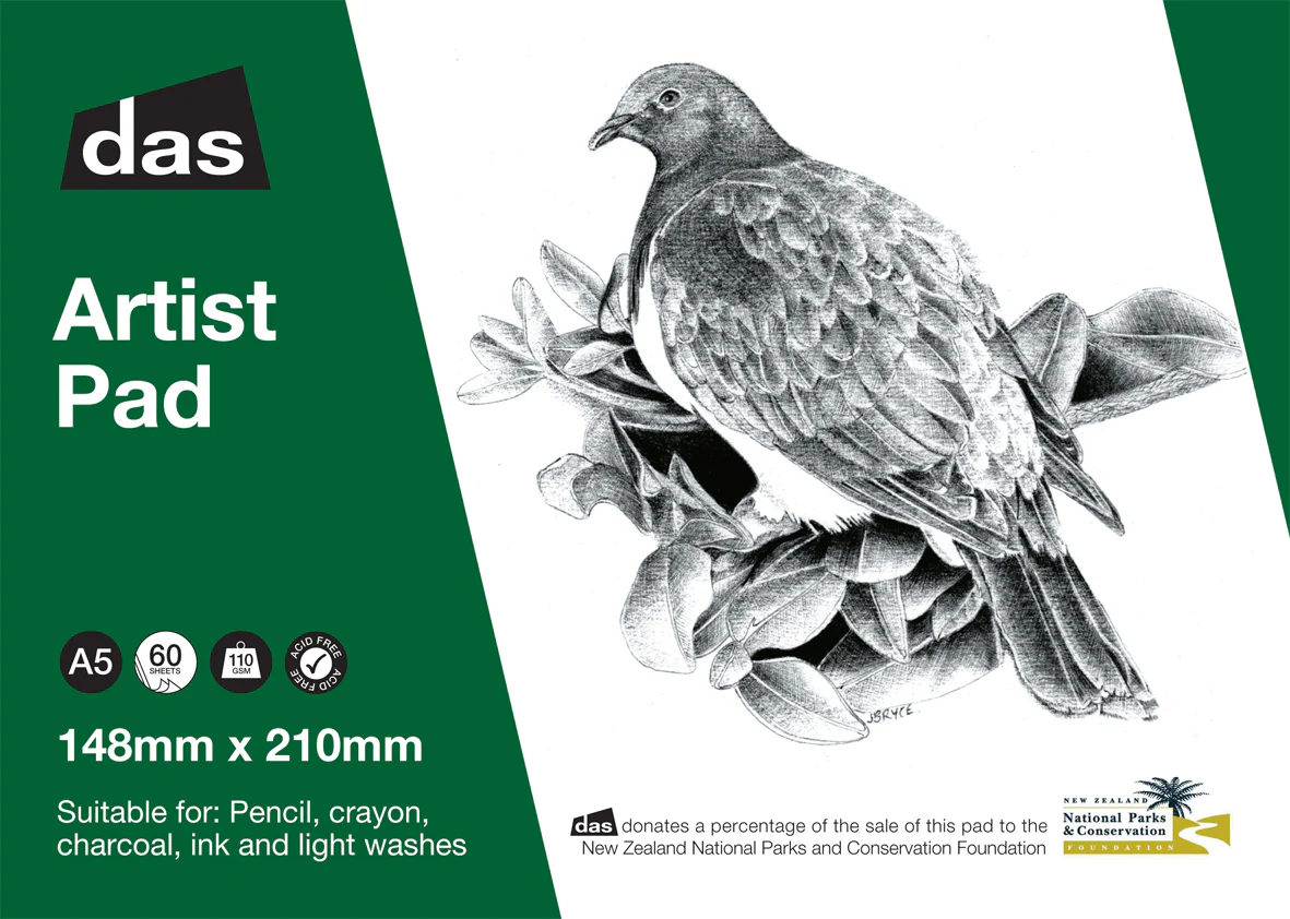 Das Acid Free Woodpigeon Paper Pad 110gsm 60 Sheets - Nail Gallerys