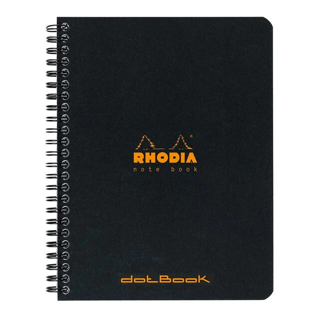 Rhodia Classic Notebook Spiral A5+ Lined - Nail Gallerys