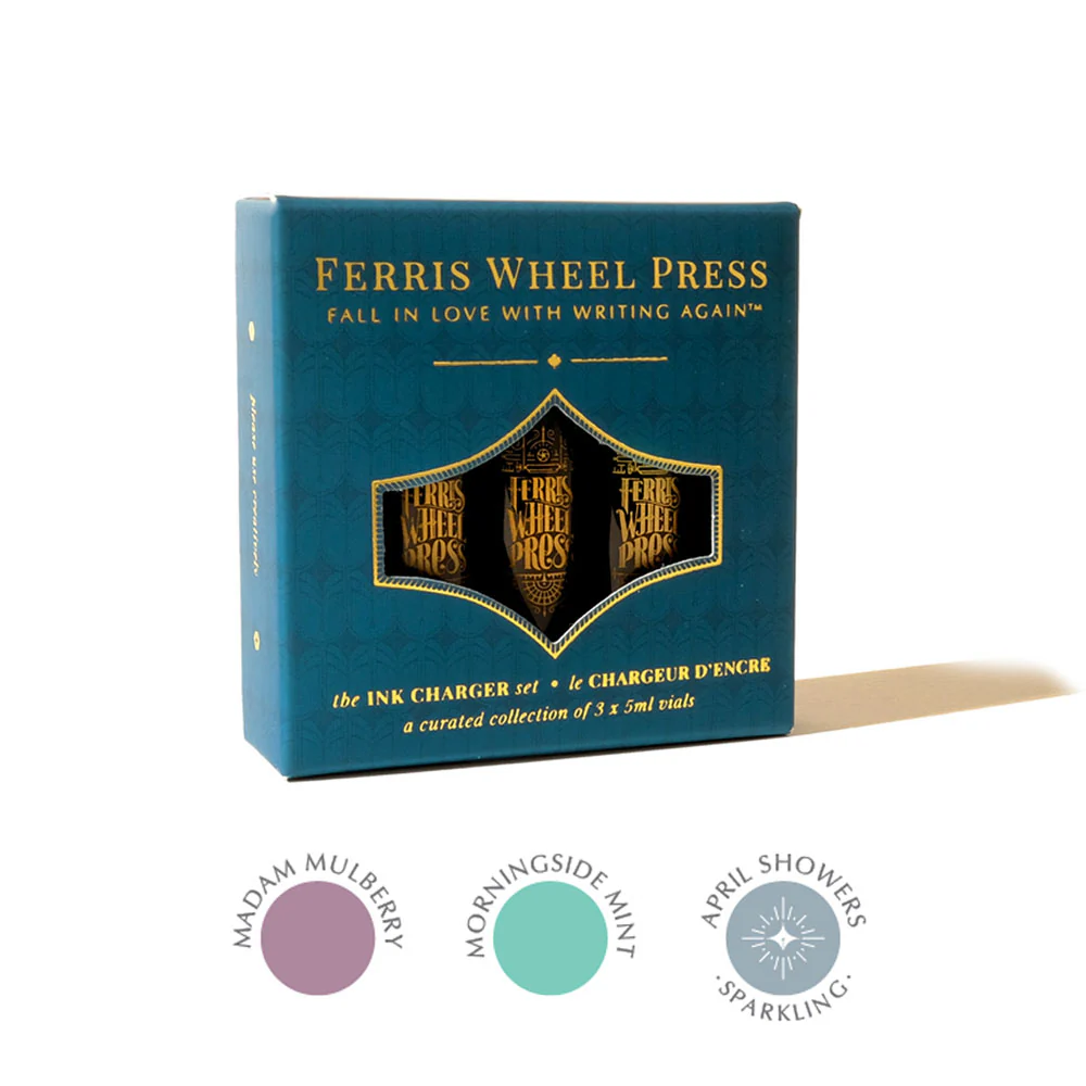 Ferris Wheel Press Ink Charger Set The Morningside Collection - Nail Gallerys