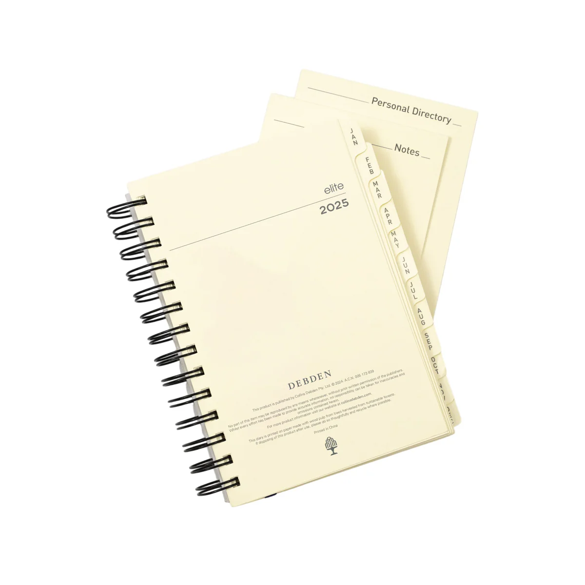 Debden Elite Compact Day to a Page 2025 Diary Refill - Nail Gallerys