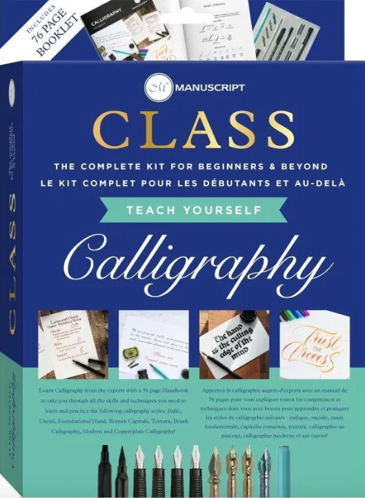 Manuscript Class Teach Yourself Calligraphy Kit - Nail Gallerys