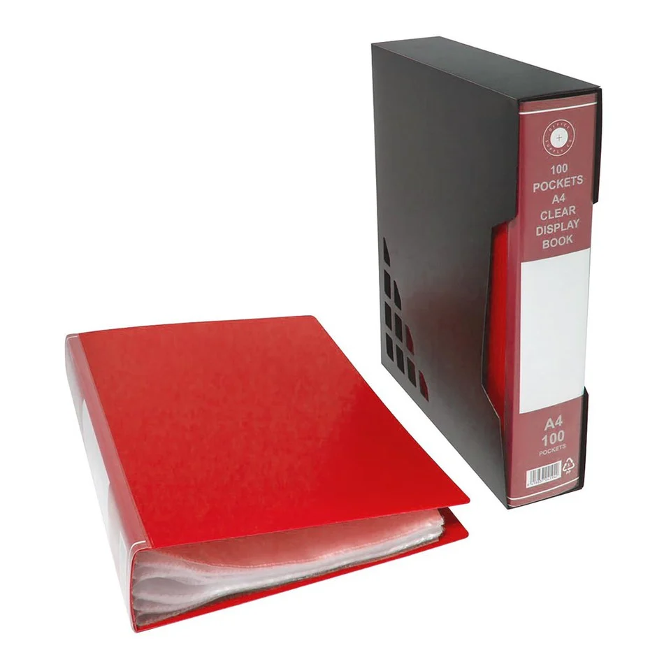 OSC Display Book A4 100 Pocket With Case - Nail Gallerys