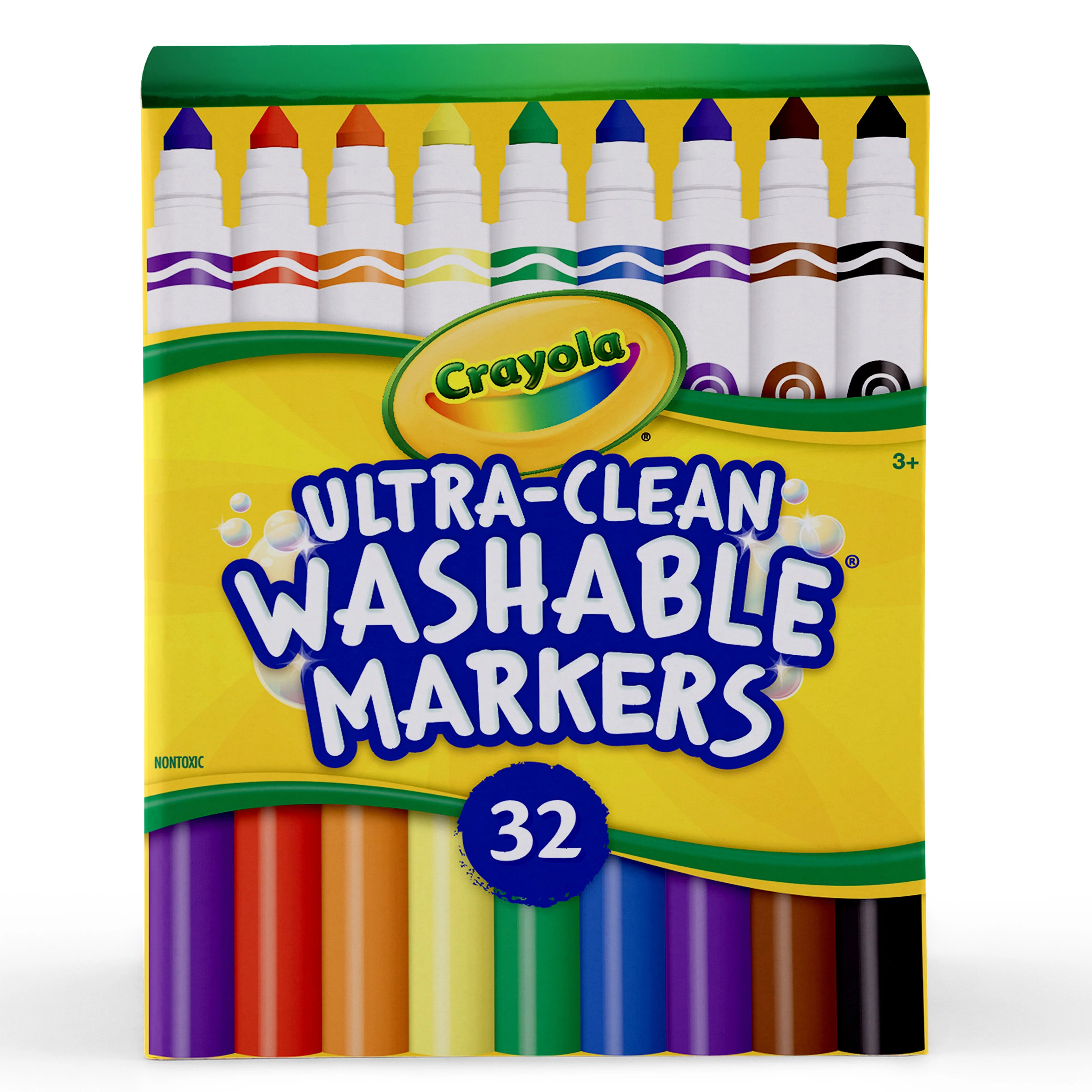 Crayola Broadline Markers Desk Pack of 32 Pieces - Nail Gallerys