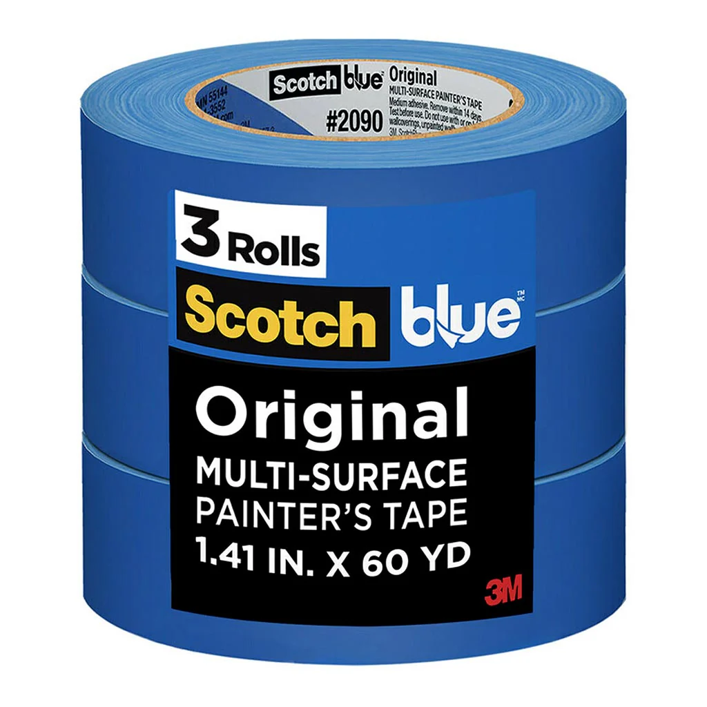 ScotchBlue 36mm x 55m Painter's Tape Pack of 3 - Nail Gallerys