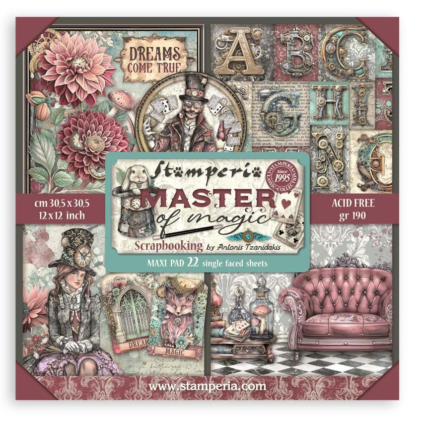 Stamperia Master Of Magic 12