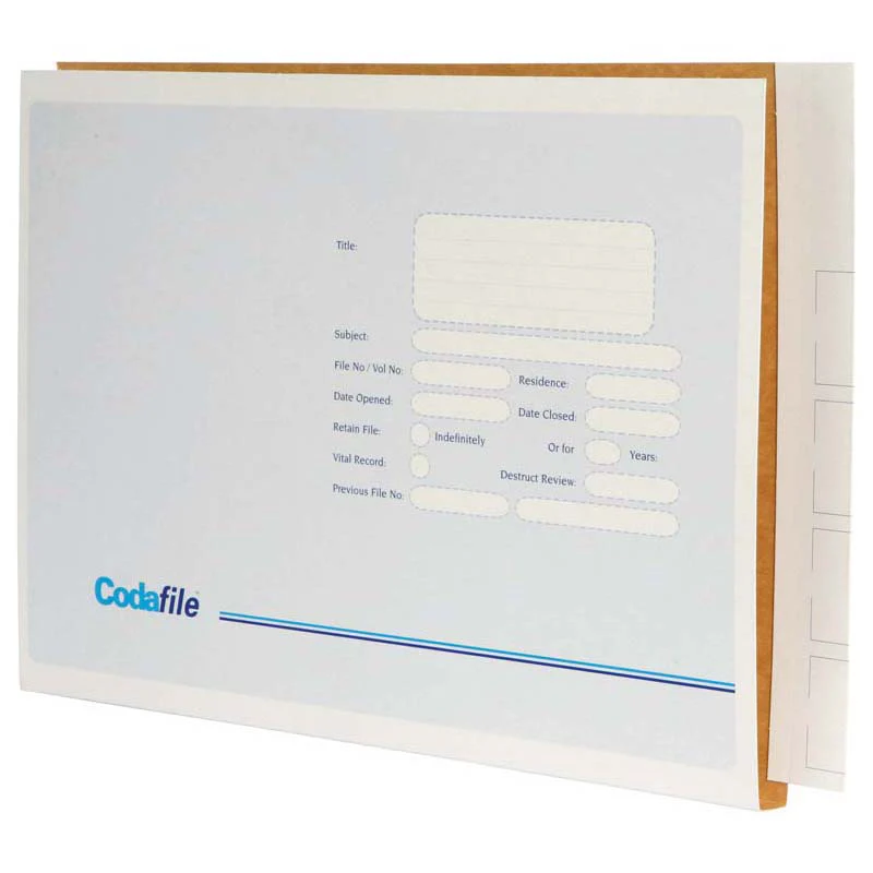 Codafile File Extra Large 45mm Box Of 100 - Nail Gallerys