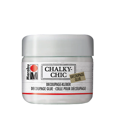 Marabu Chalky Chic 225ml Decoupage Glue - Nail Gallerys