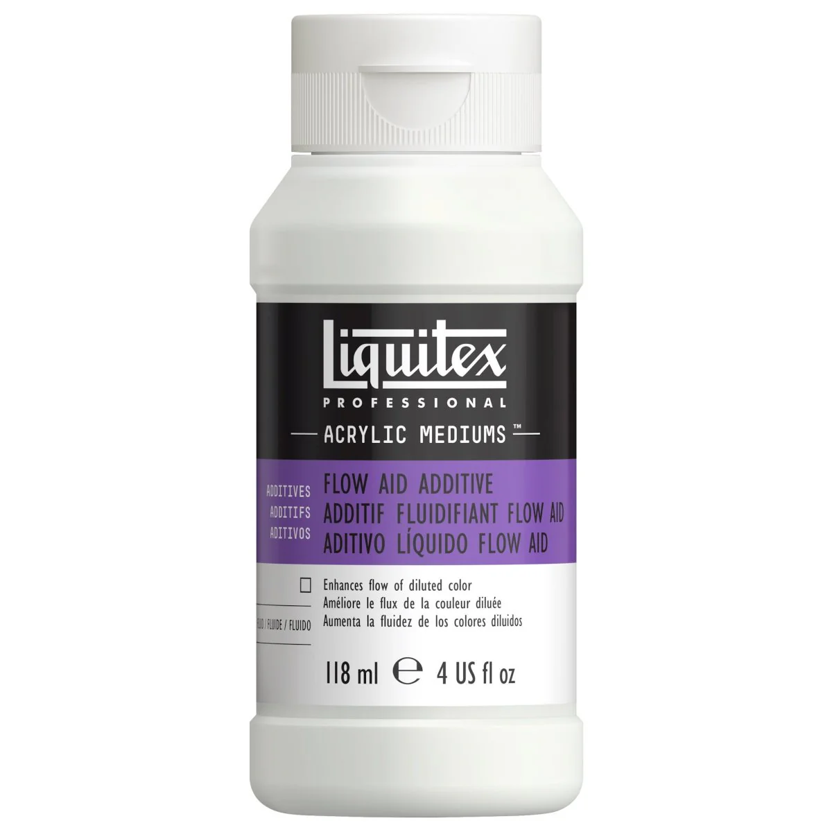 Liquitex 118ml Flow Aid Fluid Effect Medium - Nail Gallerys