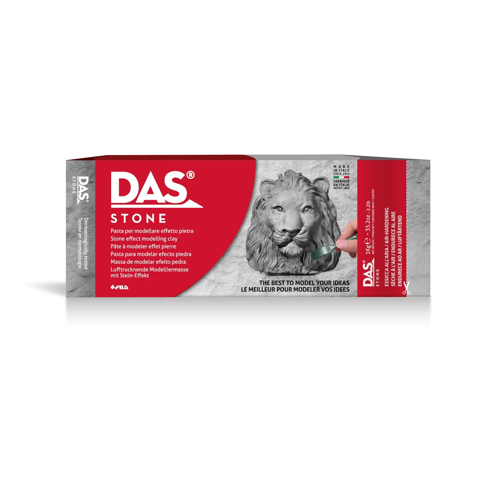 Das Stone 1kg Air Hardening Modelling Clay - Nail Gallerys