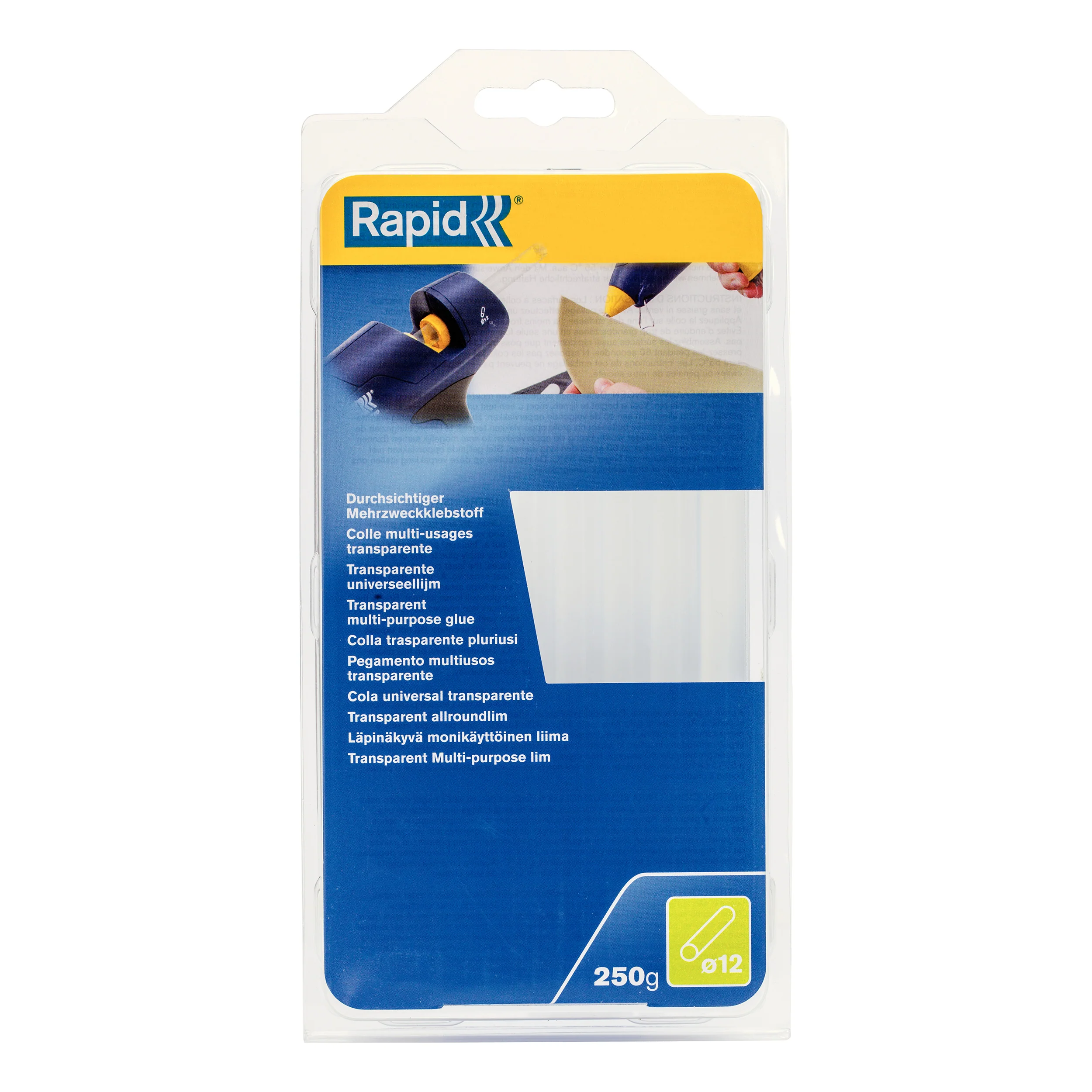 Rapid Glue Gun Sticks 12mm 250g - Nail Gallerys