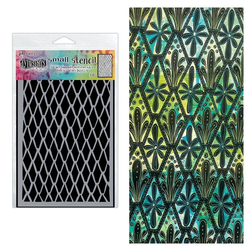 Ranger Dylusions On Point Stencils - Nail Gallerys