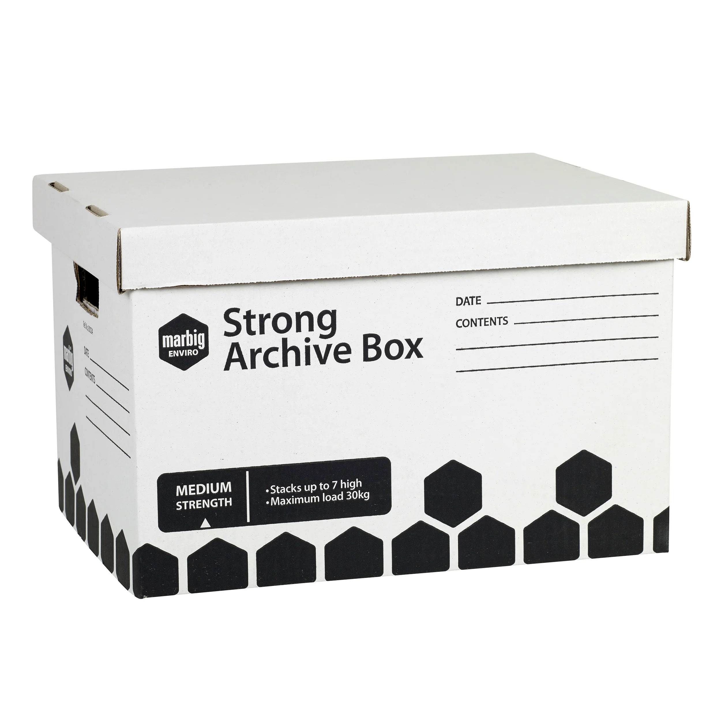 Marbig Strong Archive Box Strong - Pack Of 20 - Nail Gallerys