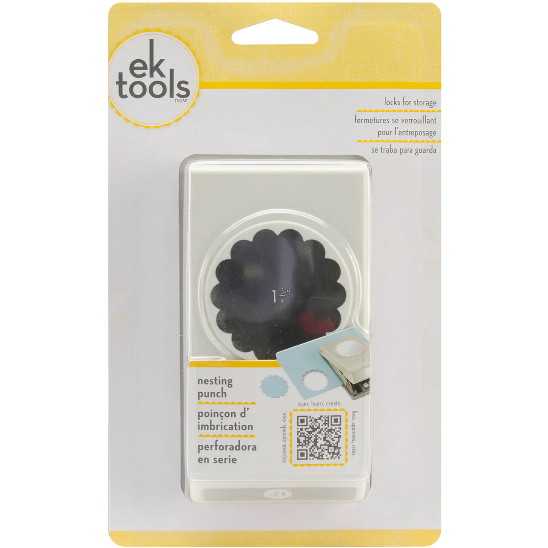 EK Tools Scallop Circle 1.75