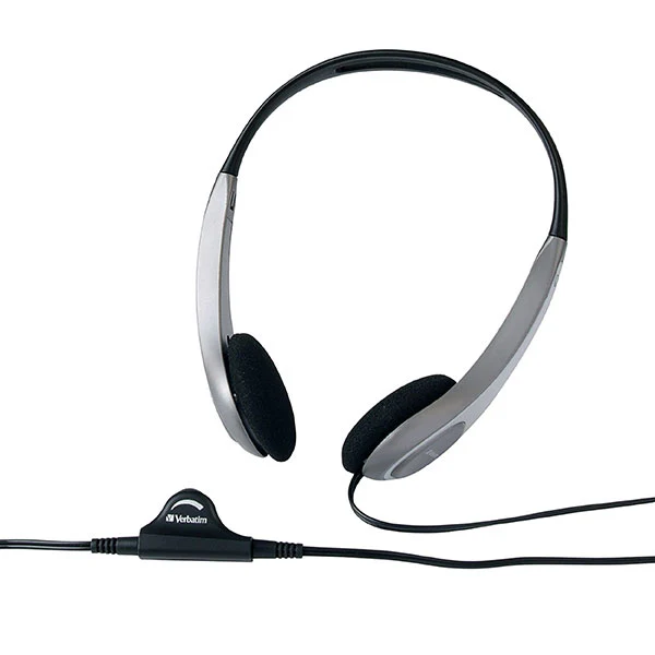 Verbatim Multimedia Headset With Volume Control - Nail Gallerys