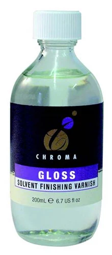 Chroma Gloss Solvent Varnish 200ml - Nail Gallerys