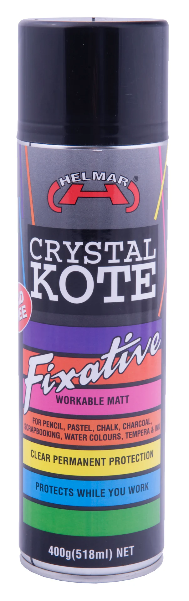 Helmar Crystal Kote Fixative 400g - Nail Gallerys