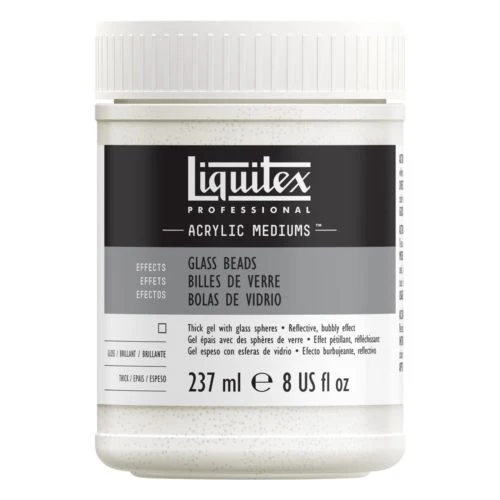 Liquitex 237ml Glass Beads Effect Medium - Nail Gallerys