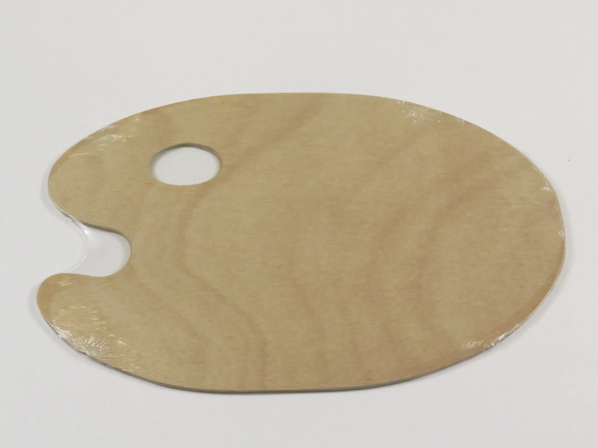 Das E5311s Oval Wood Palette - Nail Gallerys