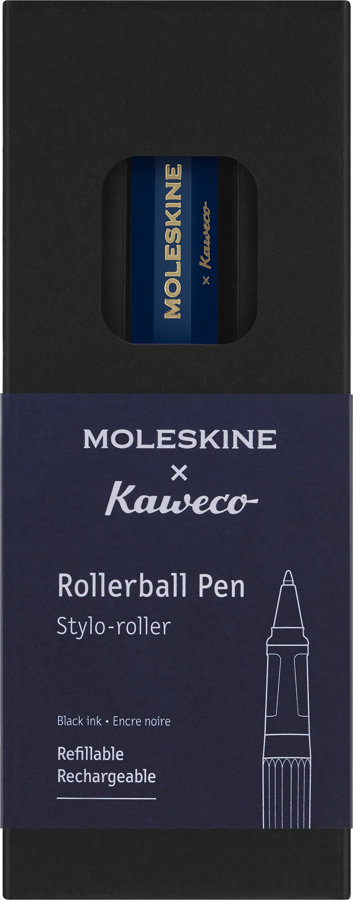 Moleskine Kaweco 0.7mm Rollerball Pens - Nail Gallerys