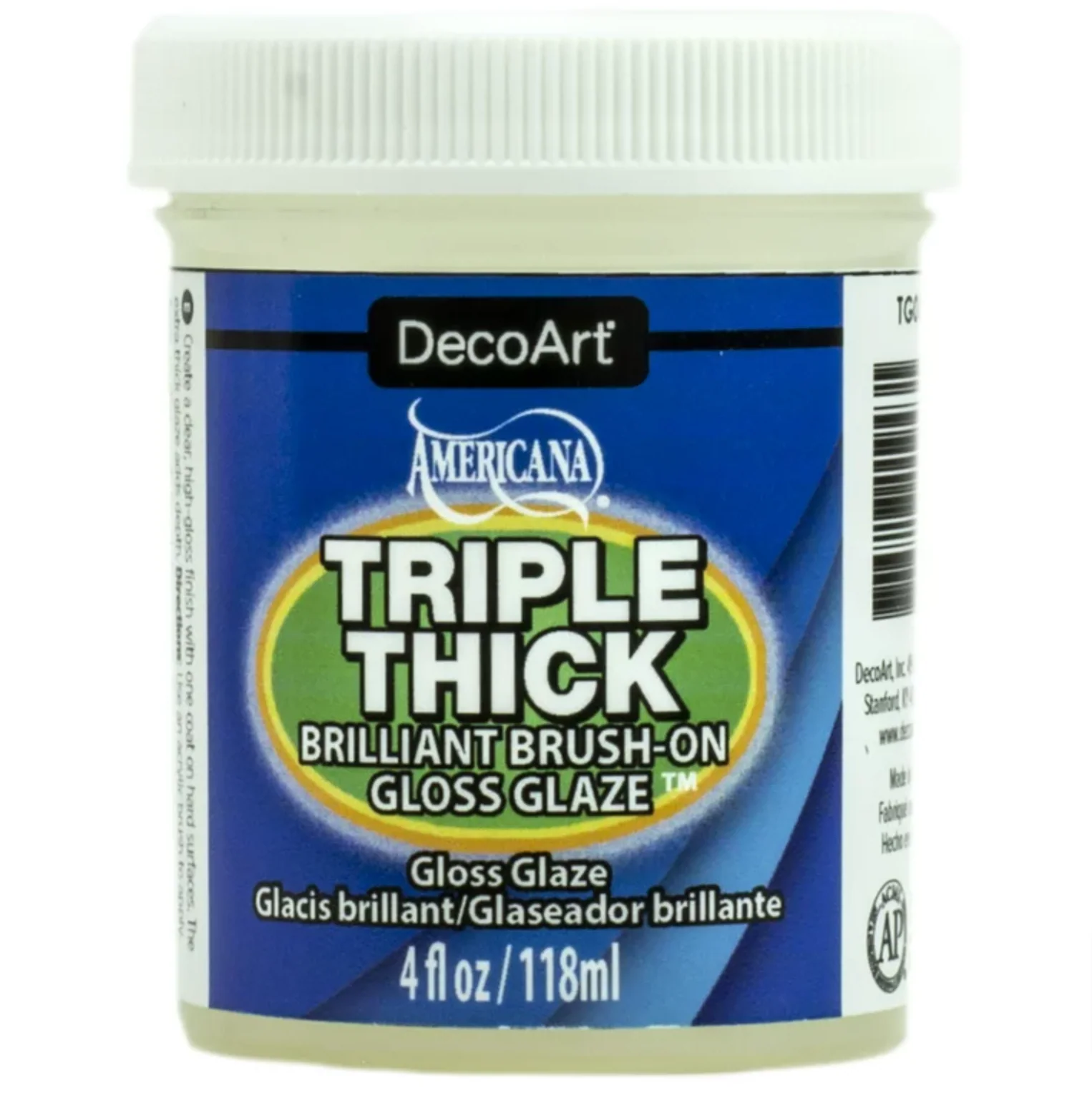 Decoart 4oz Triple Thick Gloss Glaze - Nail Gallerys