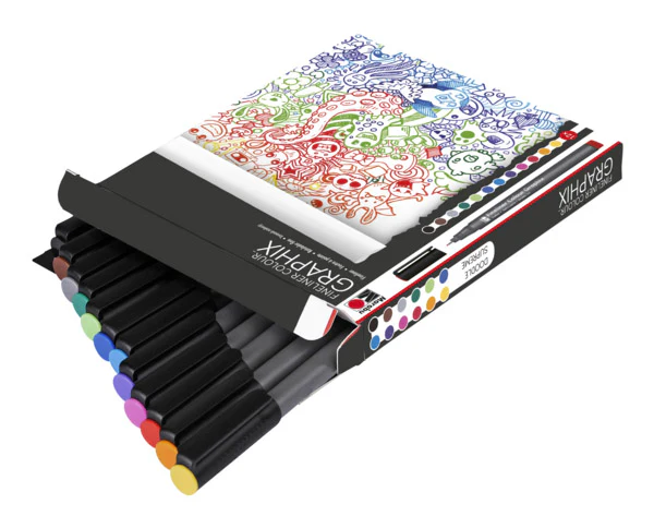 Marabu Fineliner Colour Graphix Doodle - Nail Gallerys