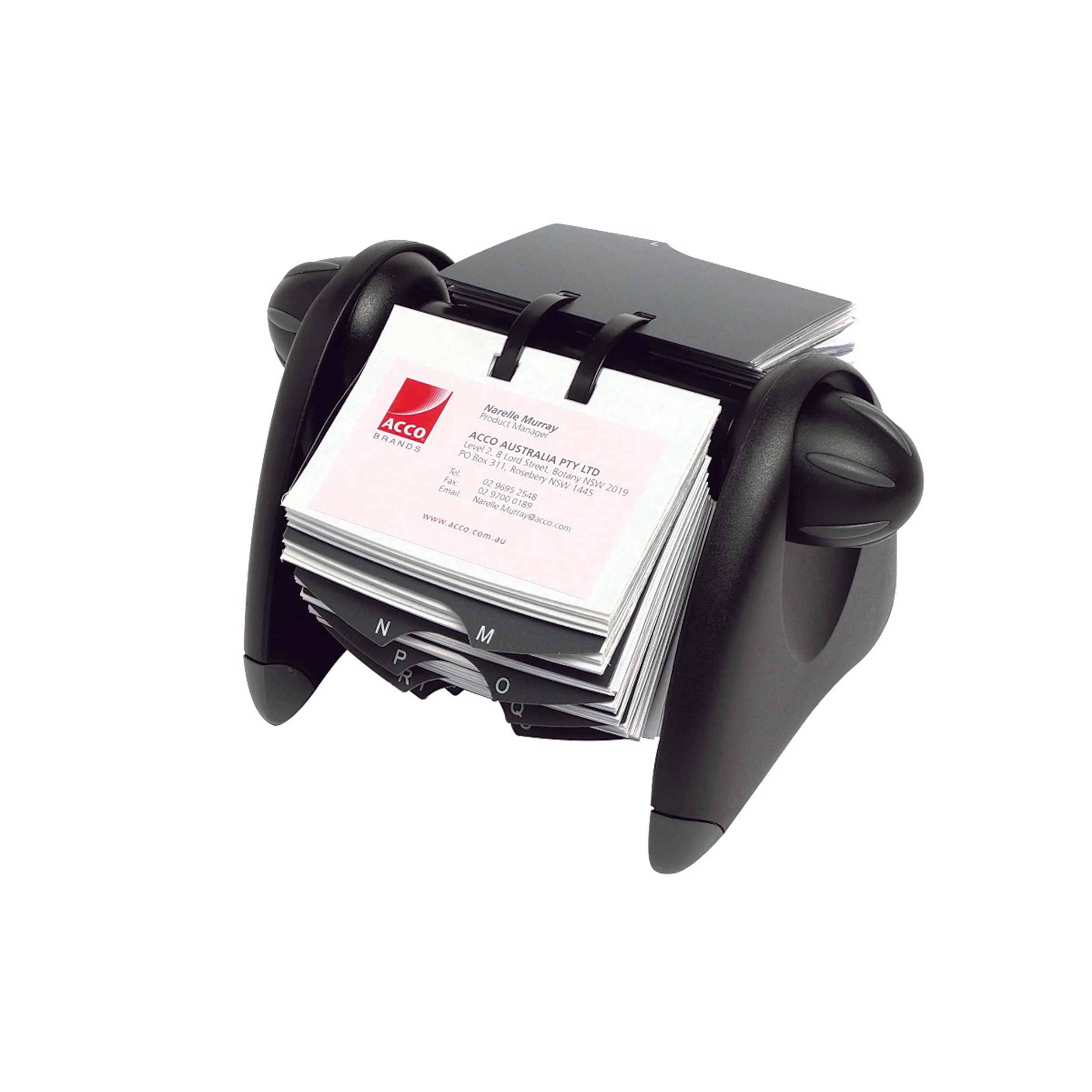 Marbig Professional Mbgpro Series Rotary File Business Cards Pro Series Business Sleeve - Nail Gallerys