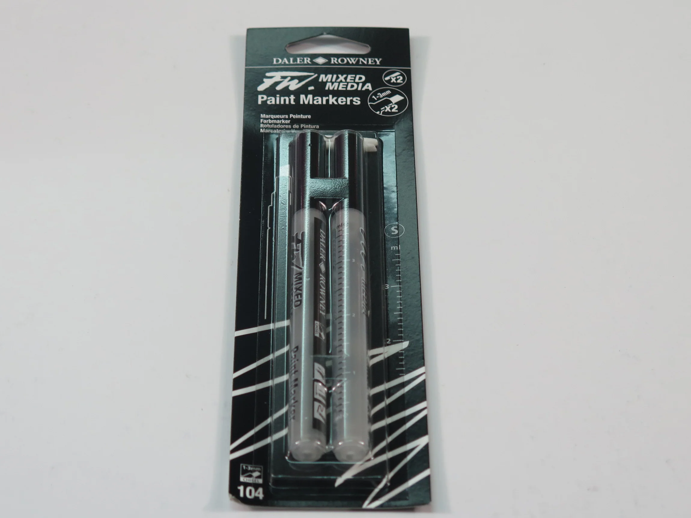 Daler Rowney FW Mixed Media Marker Set Medium Round - Nail Gallerys