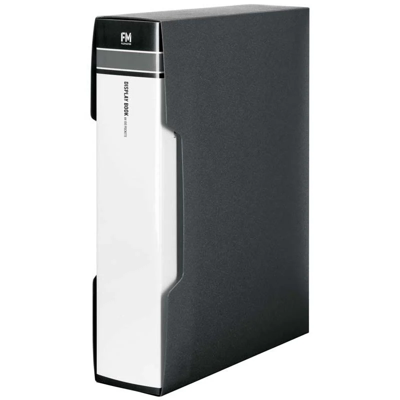 FM Display Book Size A4 100 Pocket Polypropylene - Nail Gallerys