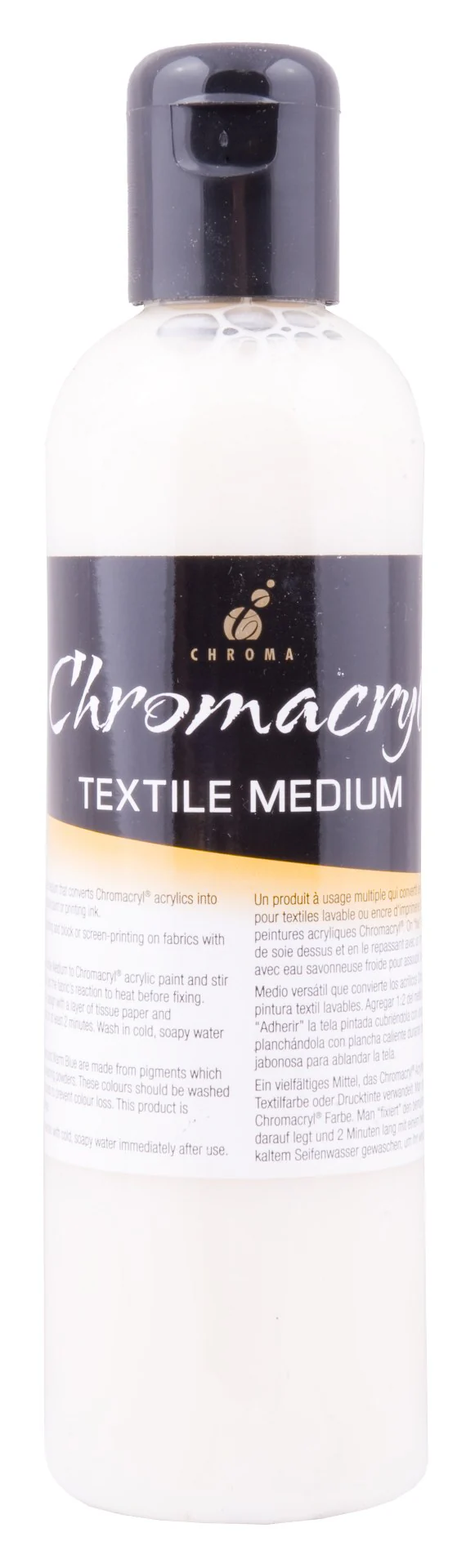 Chromacryl Textile Medium 250ml - Nail Gallerys