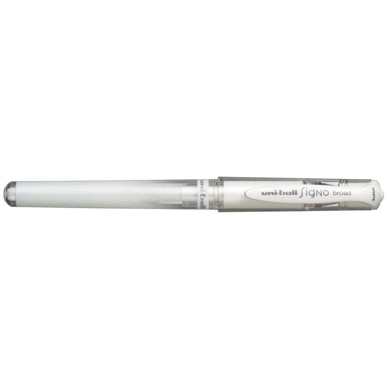 Uni-ball Signo Broad White 1.0mm Capped Pen - Nail Gallerys