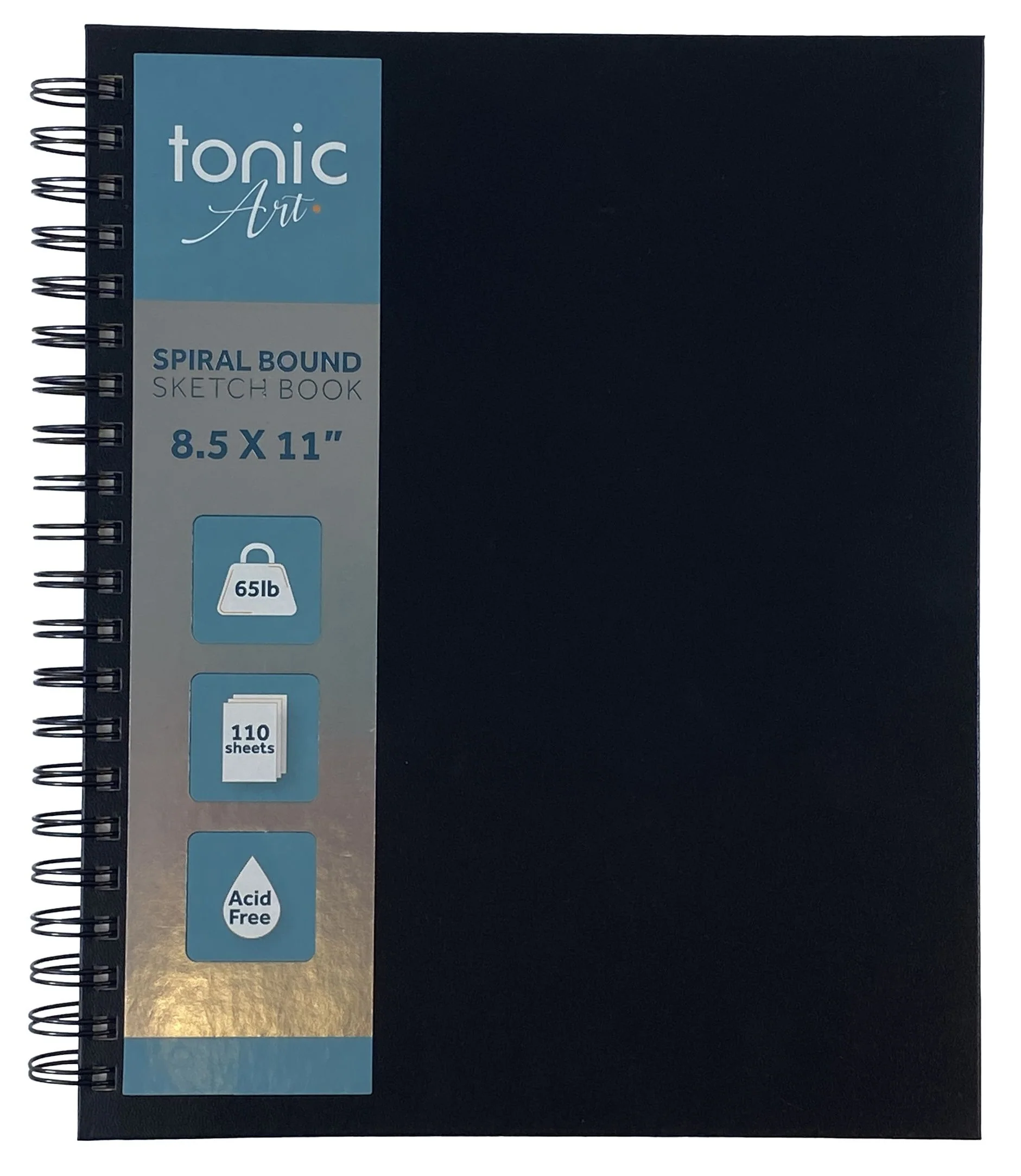 Tonic-Art Spiral Hardcover 176gsm 110 Sheet Sketchbooks - Nail Gallerys