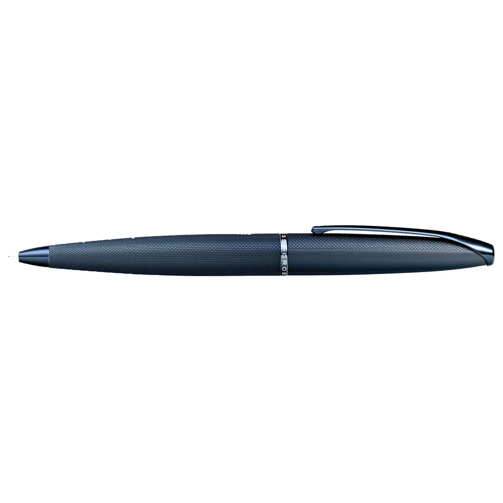 Cross ATX Sandblasted Dark Blue Medium Nib Ballpoint Pen - Nail Gallerys