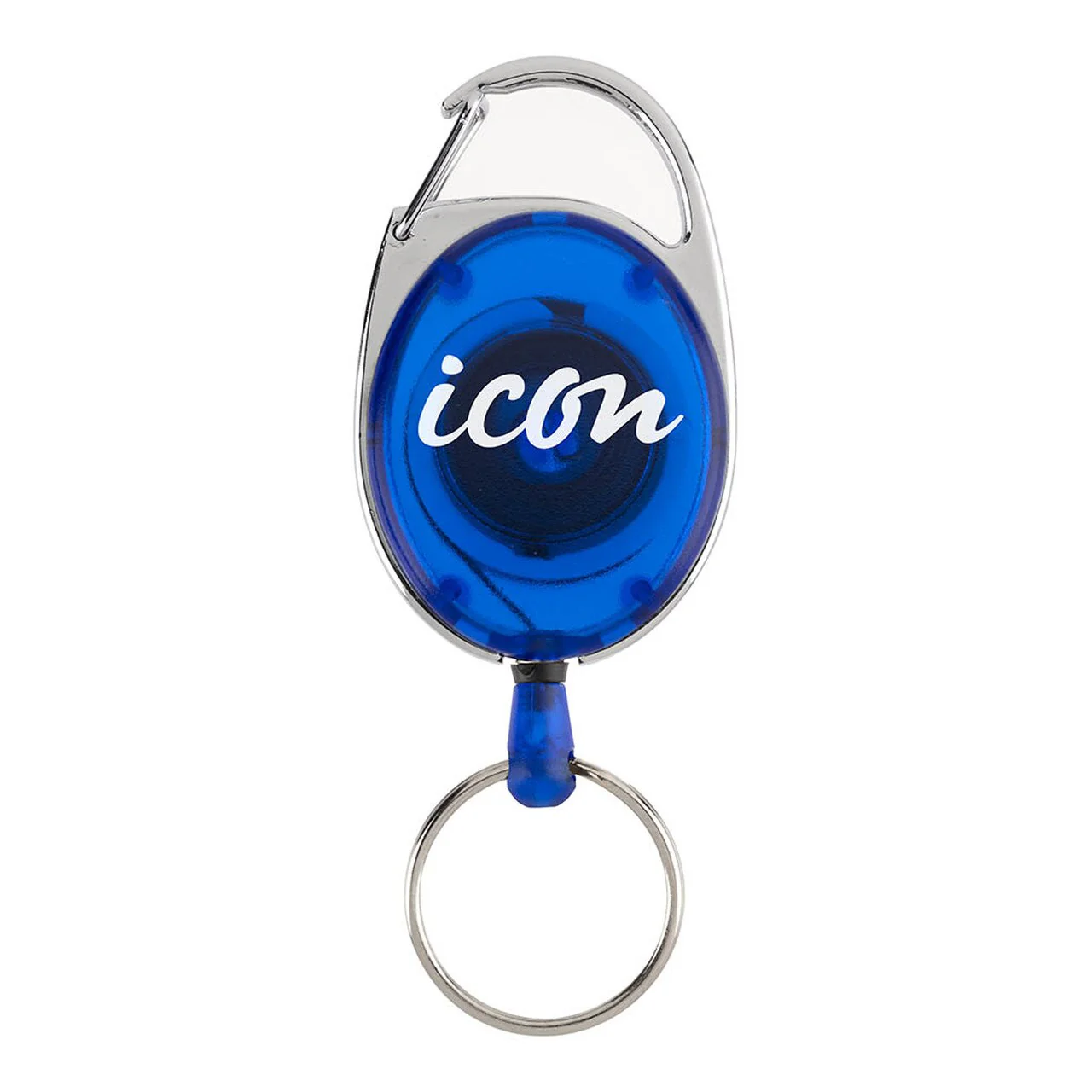 Icon Retractable Snap Lock Key And Id Card Holder - Bag Of 50 - Nail Gallerys