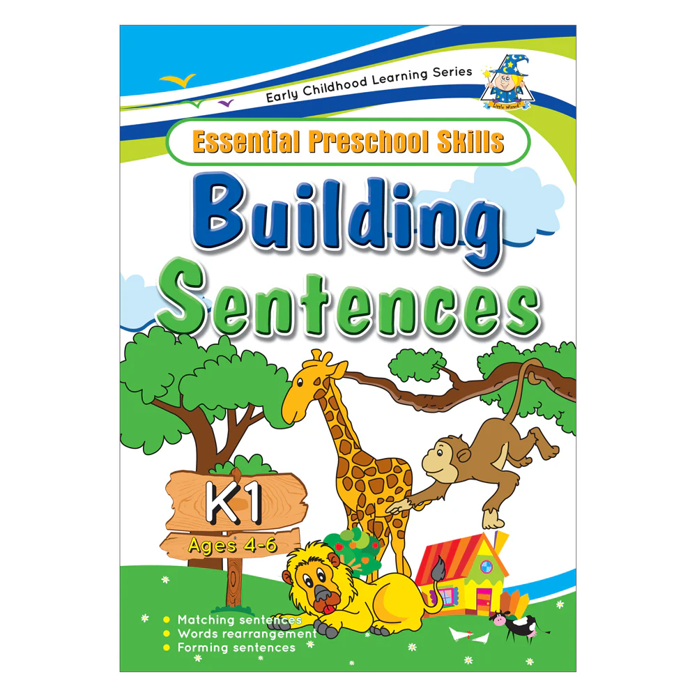 Greenhill Activity Book 4-6 Year Building Sentences - Nail Gallerys
