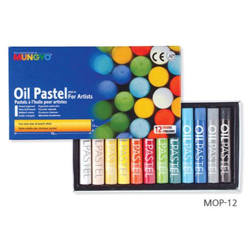 Mungyo Artists' Oil Pastel Set of 12 - Nail Gallerys