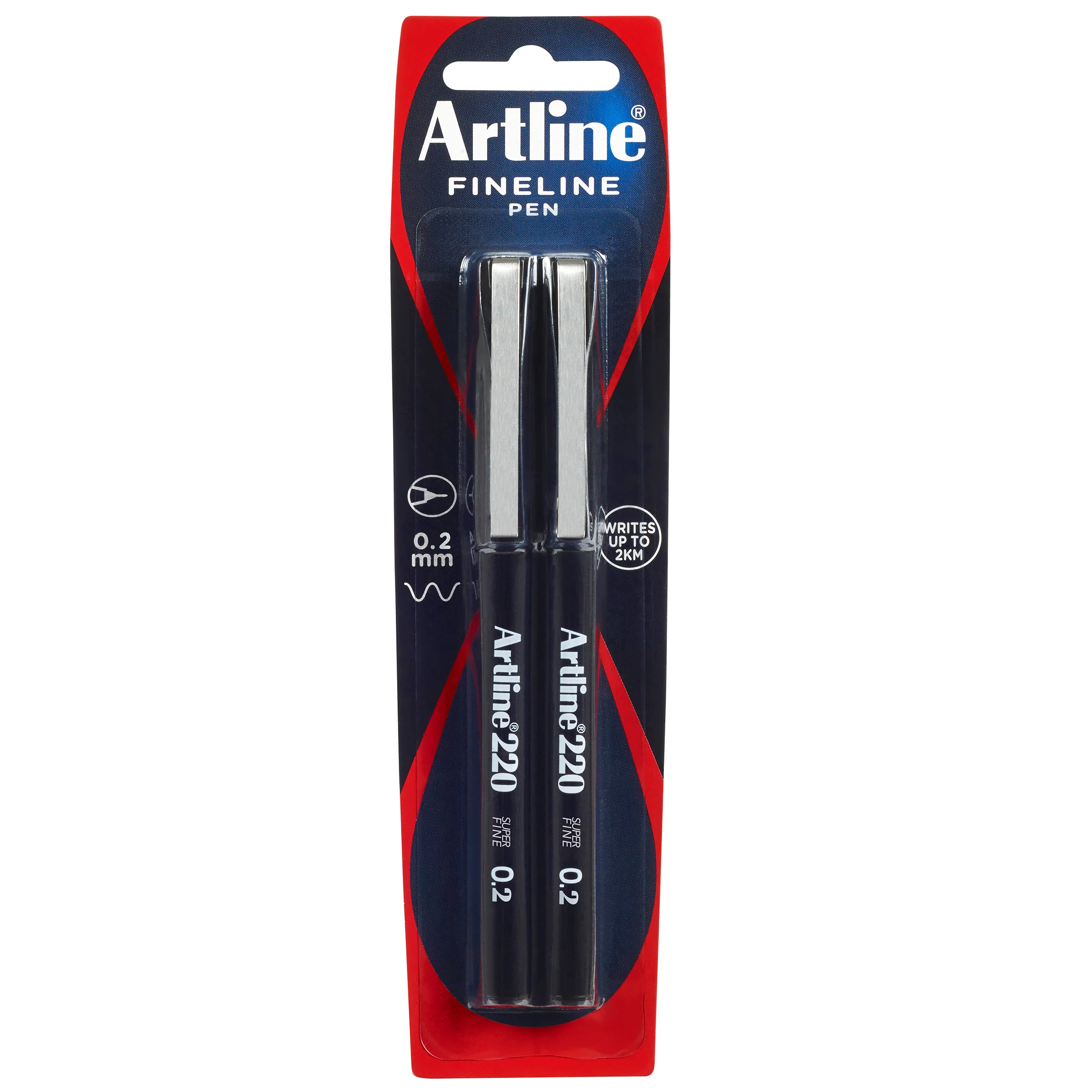 Artline 220 Fineliner - Set Of 2 - Nail Gallerys