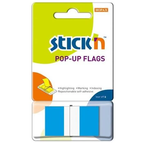 Stick'n Pop Up Flags 45x12mm 50 Sheets - Nail Gallerys