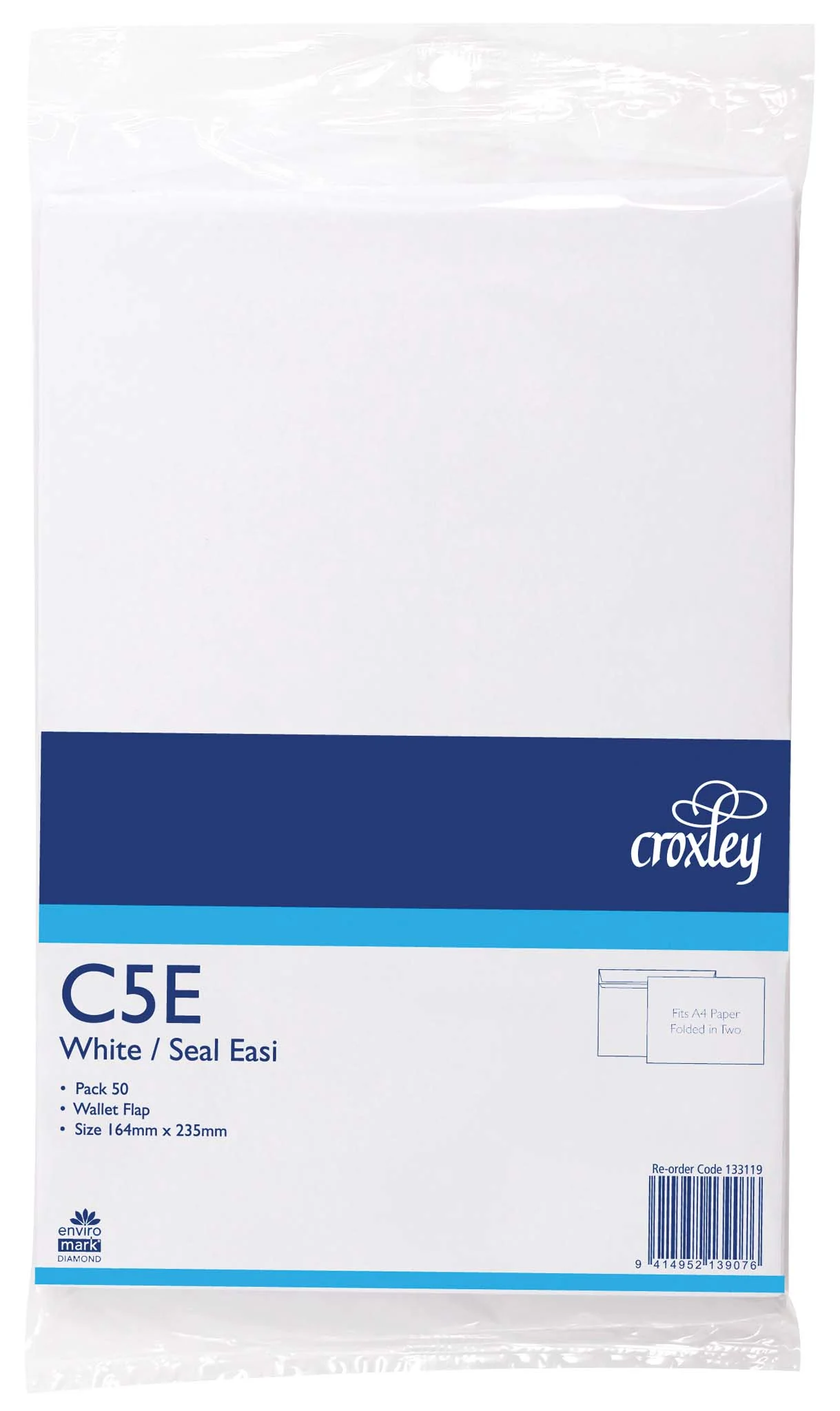 Croxley Envelope C5e Seal Easi Wallet 50 Pack - Nail Gallerys