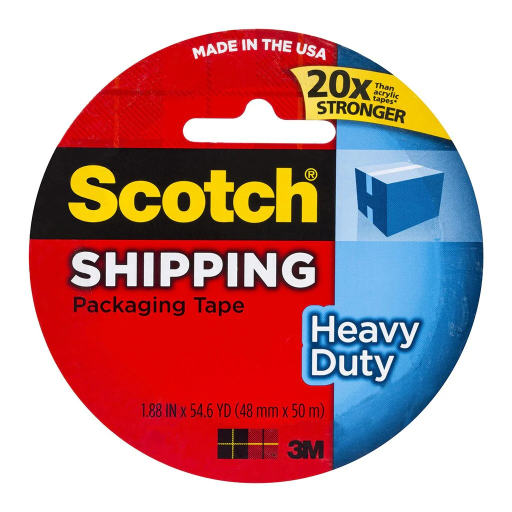 Scotch Heavy Duty Packaging Tape 3850 48mmx50m Clear - Nail Gallerys