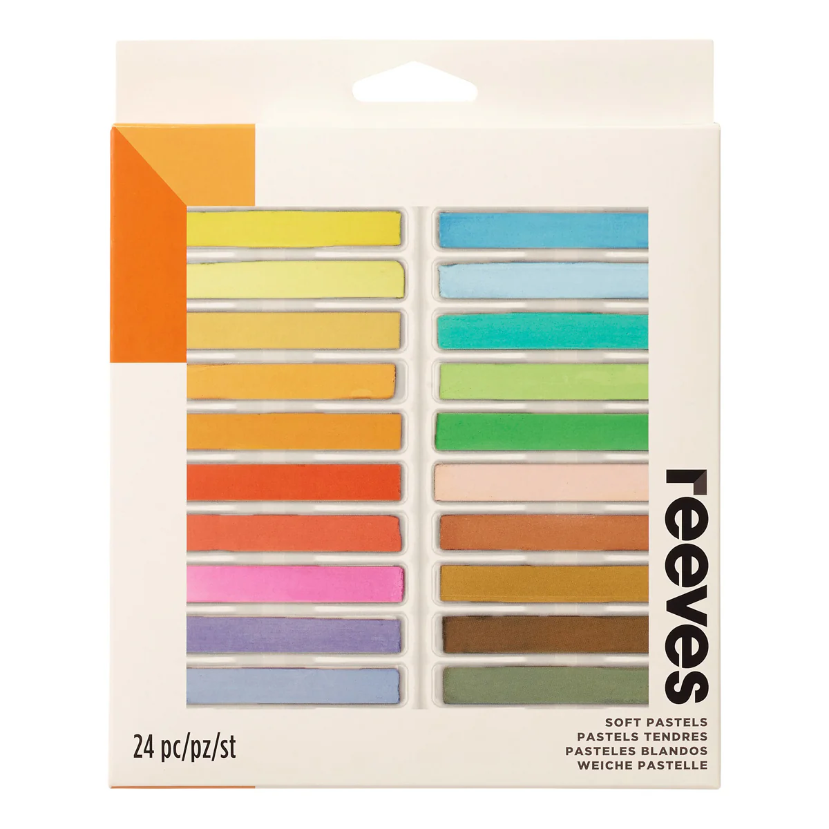 Reeves Soft Pastels Set of 24 - Nail Gallerys