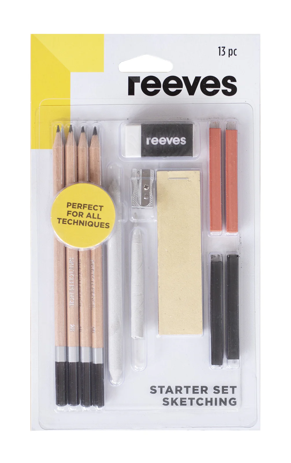 Reeves Artist Sketching Pencils Set Of 13 - Nail Gallerys