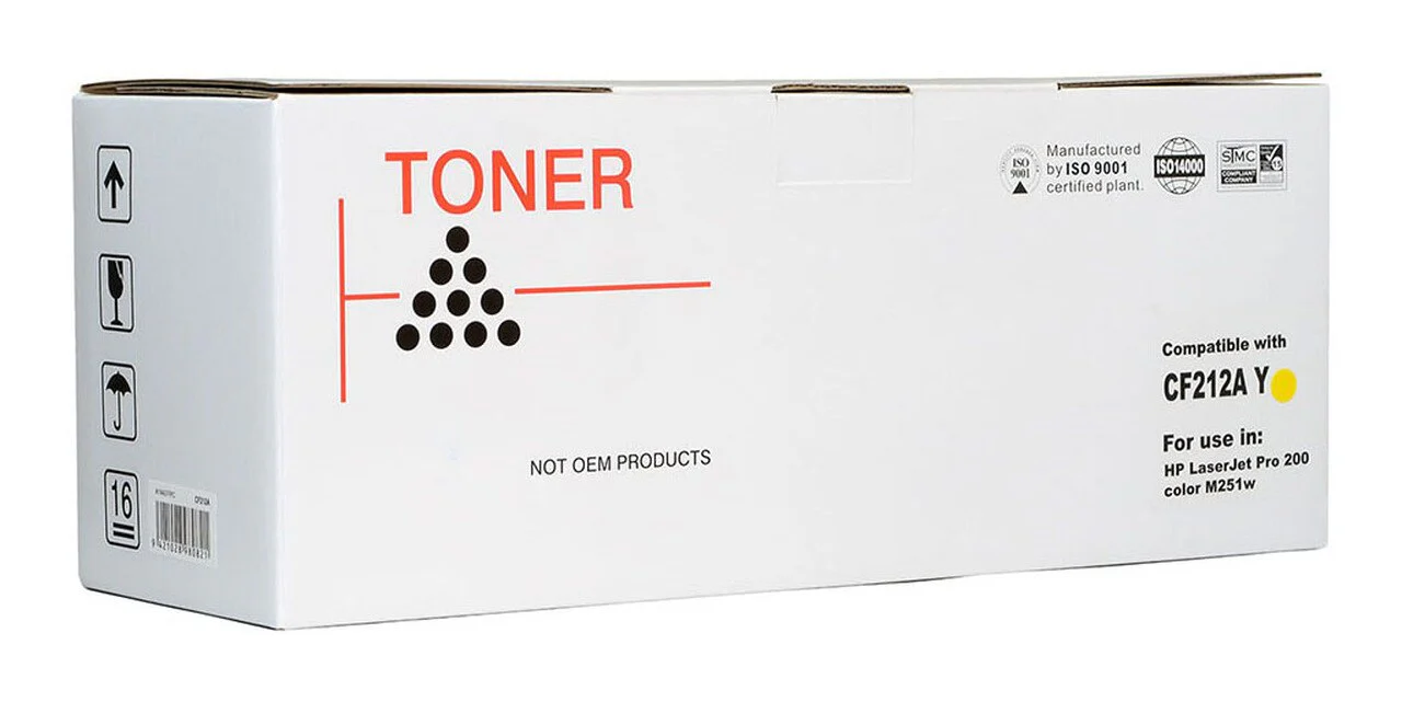 Icon Compatible Hp Cf212a Yellow Toner - Nail Gallerys