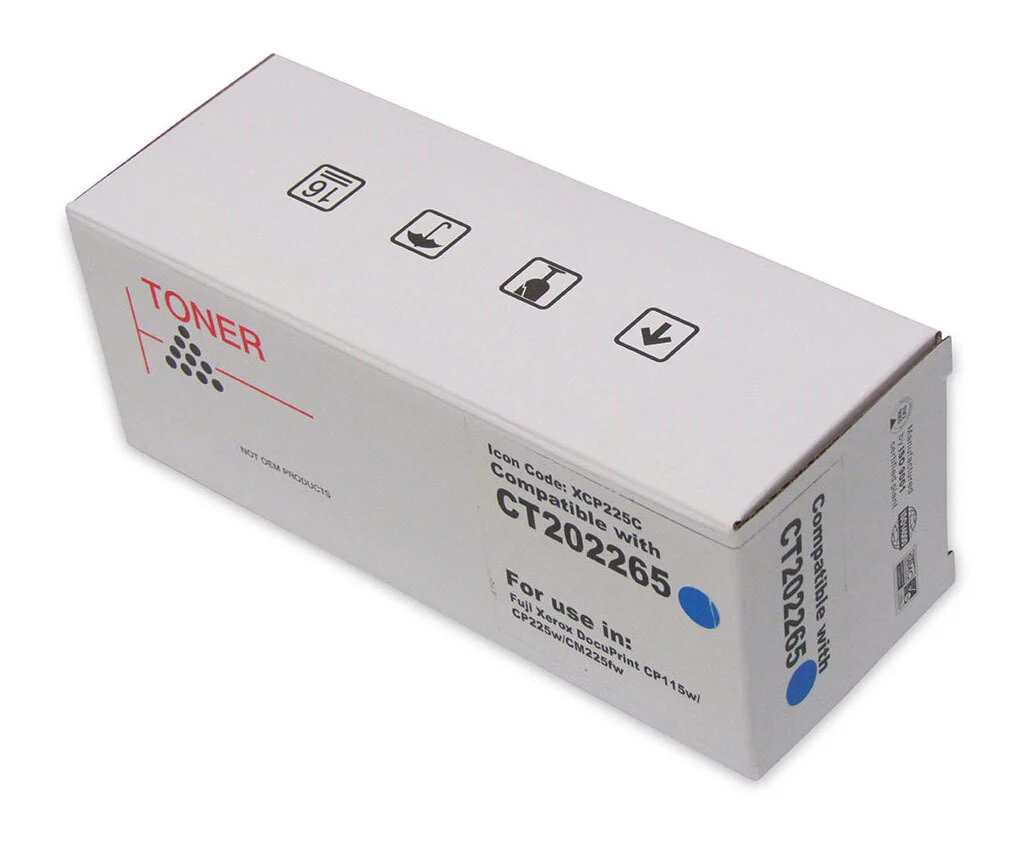 Icon Compatible Fuji Xerox Ct202265 Cyan Laser Cartridge - Nail Gallerys