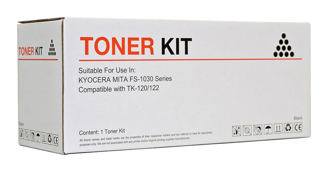 Icon Compatible Kyocera Compatible Tk-120 Black Toner Cartridge - Nail Gallerys